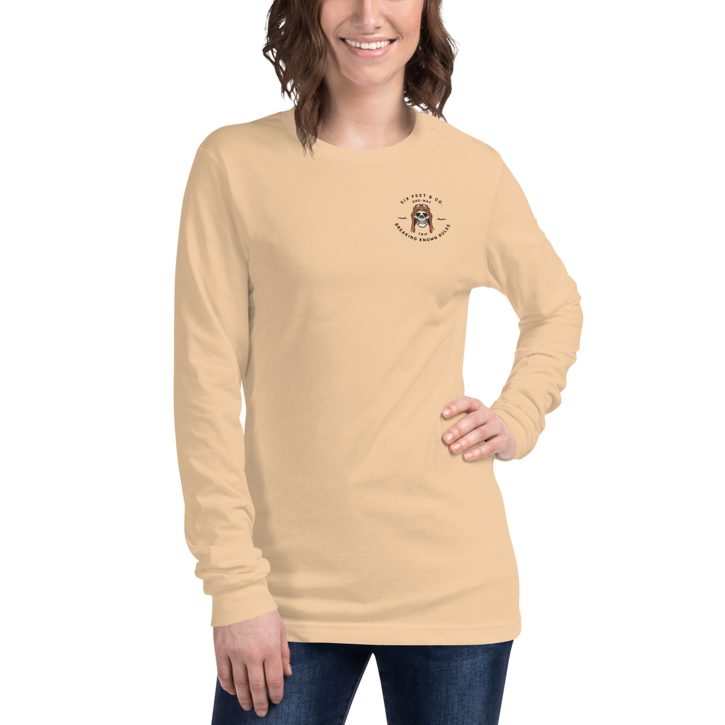 iJawbkr Final Flight Long Sleeve Shirt Front Design