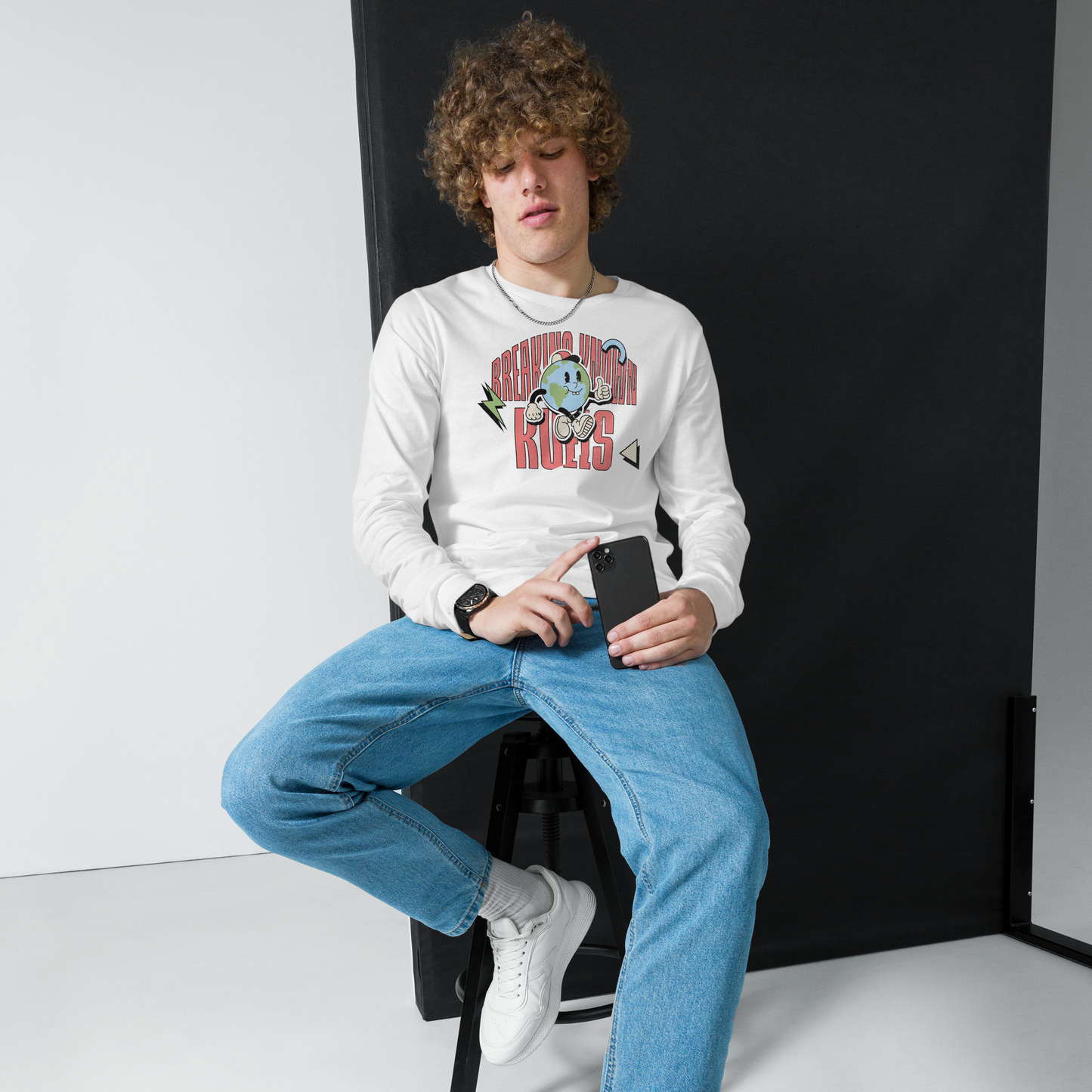 iJawbkr BKR Long Sleeve Front Design