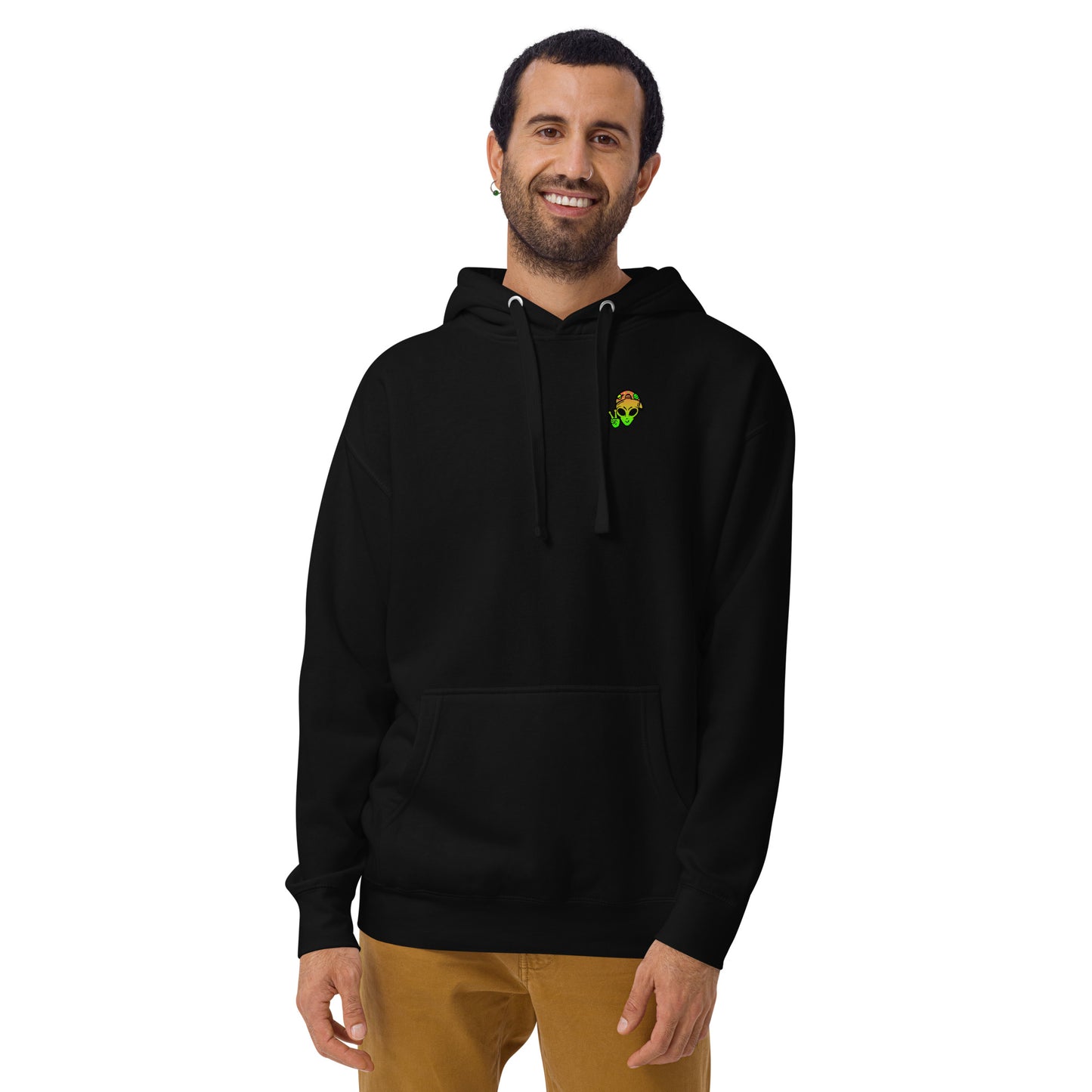 Jawbkr Kickflippin Alien Hoodie Front Design