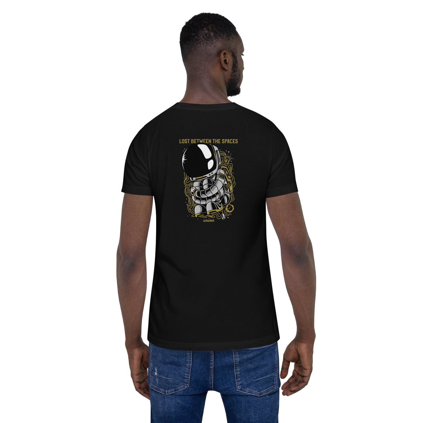 iJawbkr Missing in Space T-Shirt Back Design