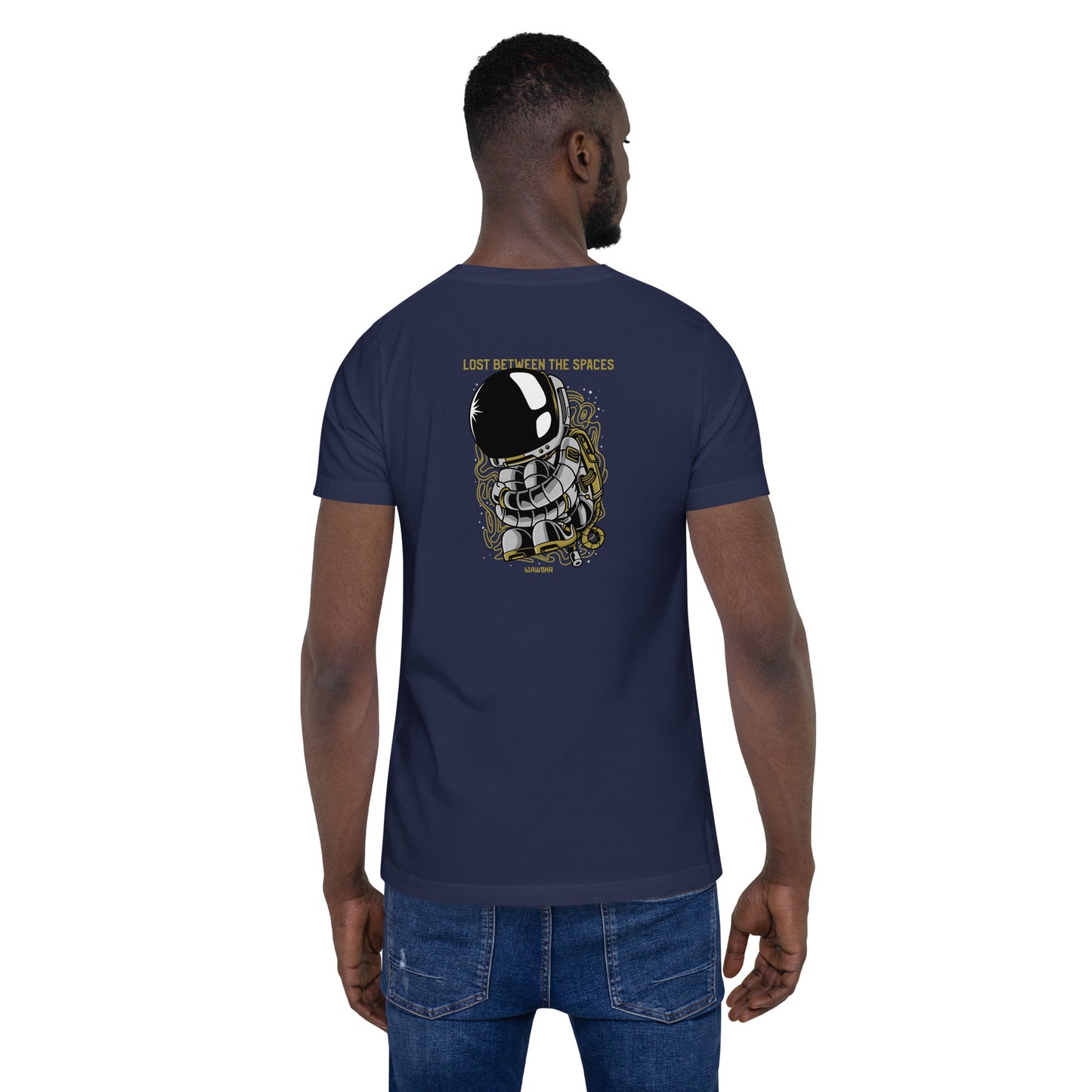 iJawbkr Missing in Space T-Shirt Back Design