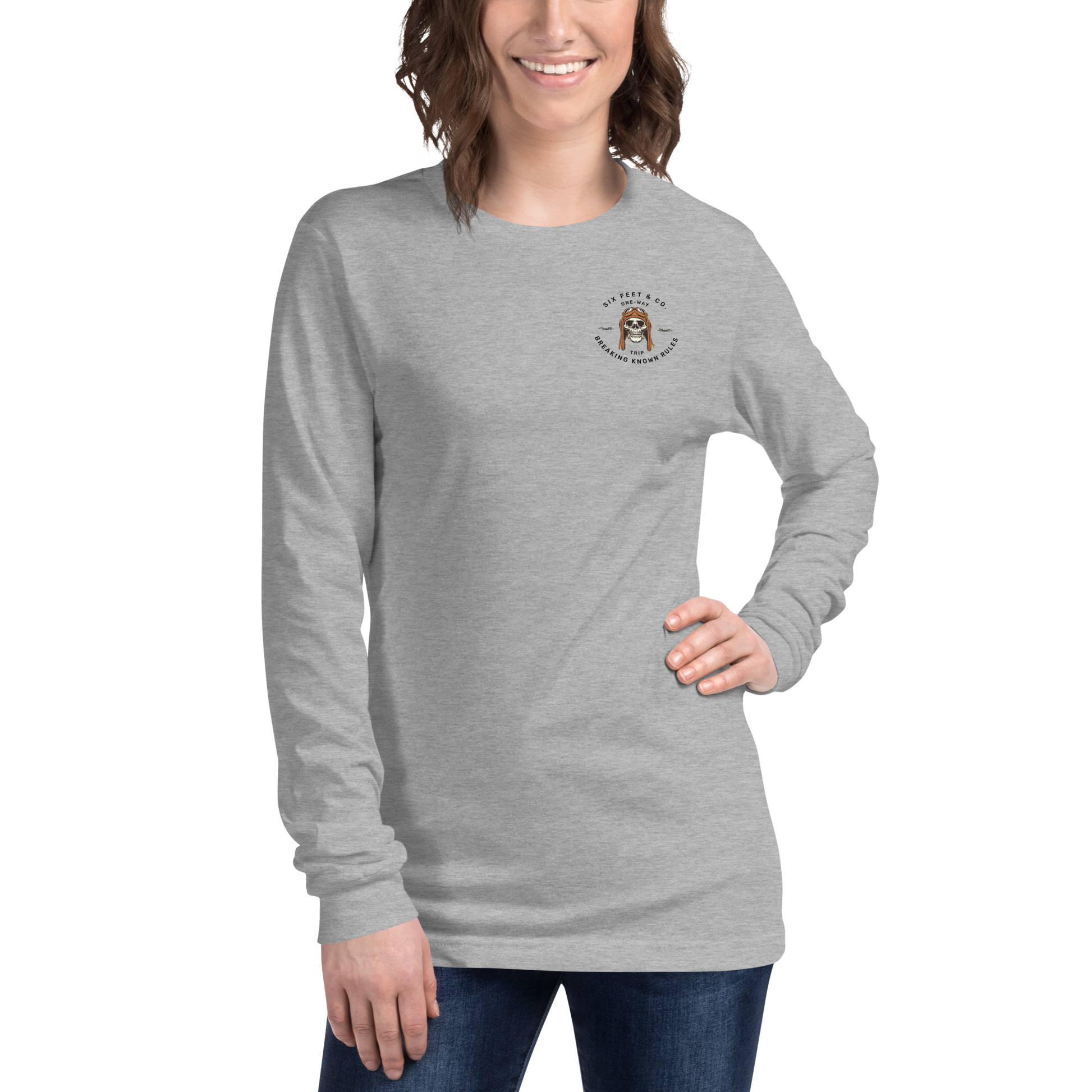 iJawbkr Final Flight Long Sleeve Shirt Front Design
