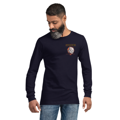 Navy longg sleeve shirt