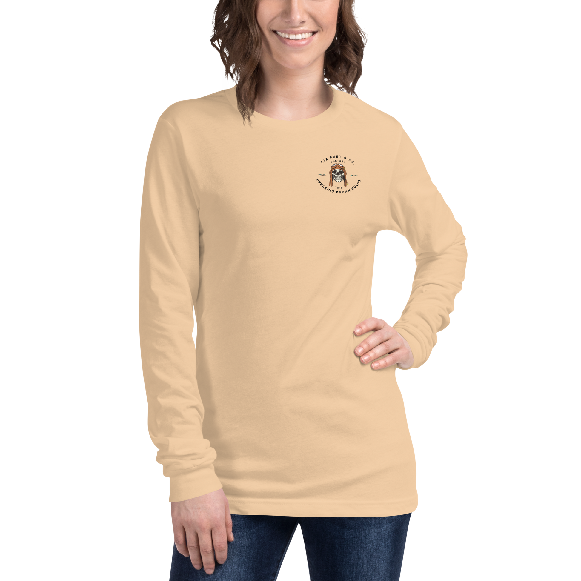 iJawbkr Final Flight Long Sleeve Shirt Front Design
