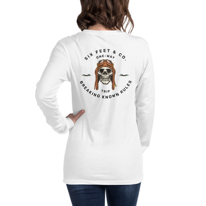 iJawbkr Final Flight Long Sleeve Shirt Back Design