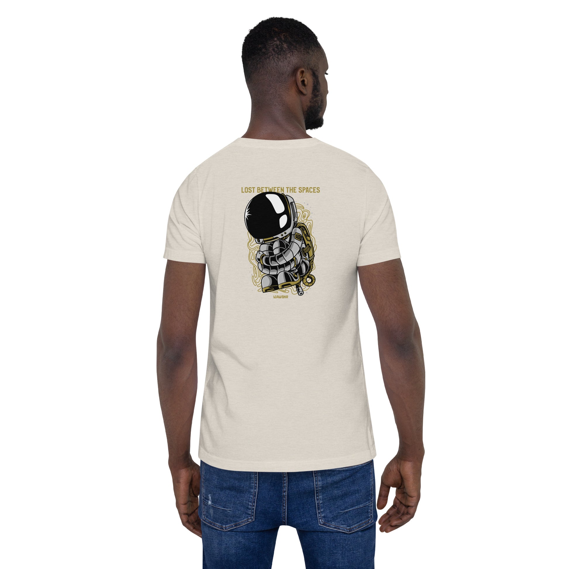 iJawbkr Missing in Space T-Shirt Back Design