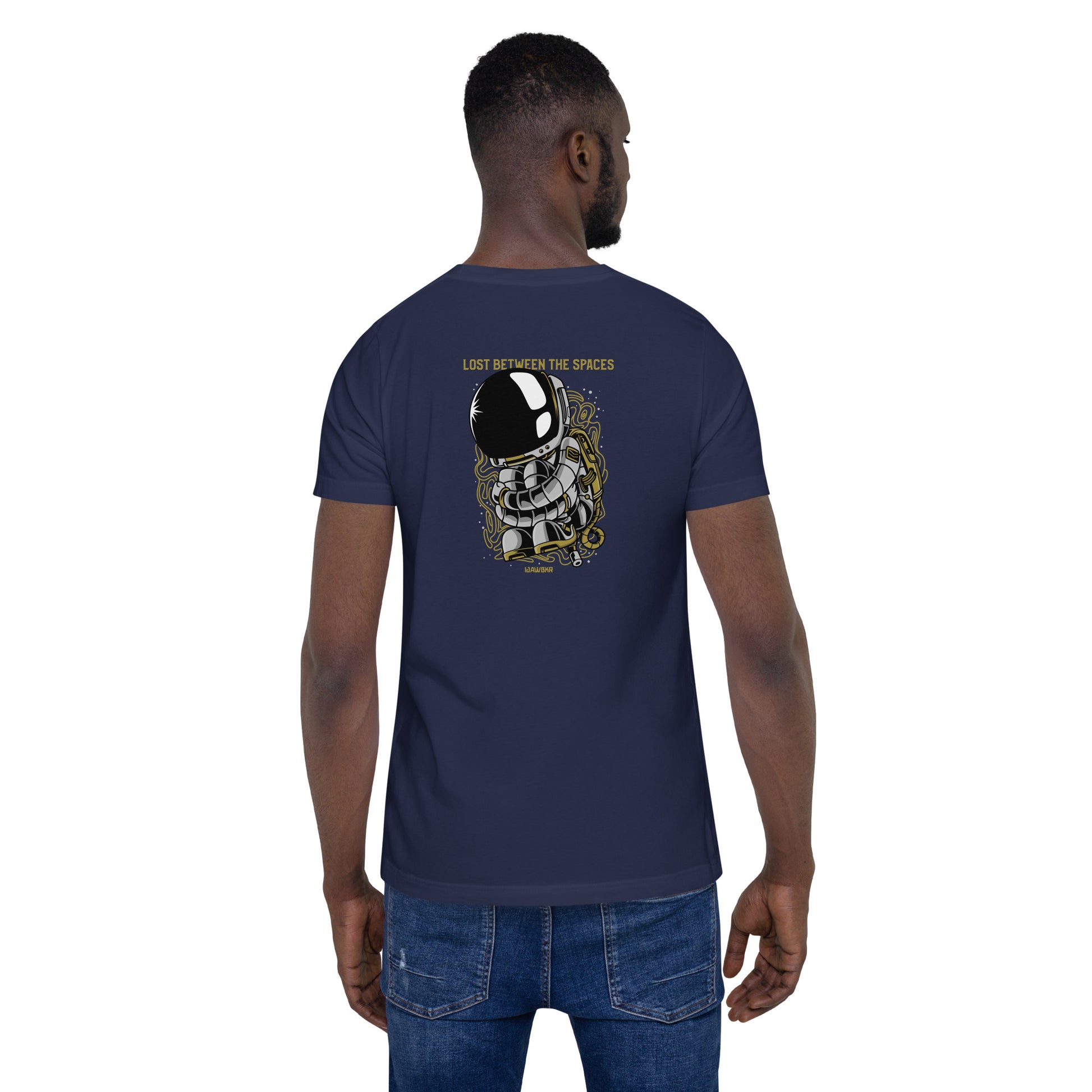 iJawbkr Missing in Space T-Shirt Back Design