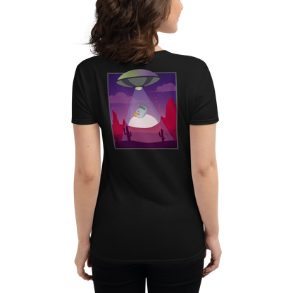 Moai Abducted Women's Short Sleeve T-Shirt