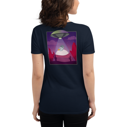 Moai Abducted Women's Short Sleeve T-Shirt