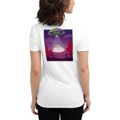 Moai Abducted Women's Short Sleeve T-Shirt